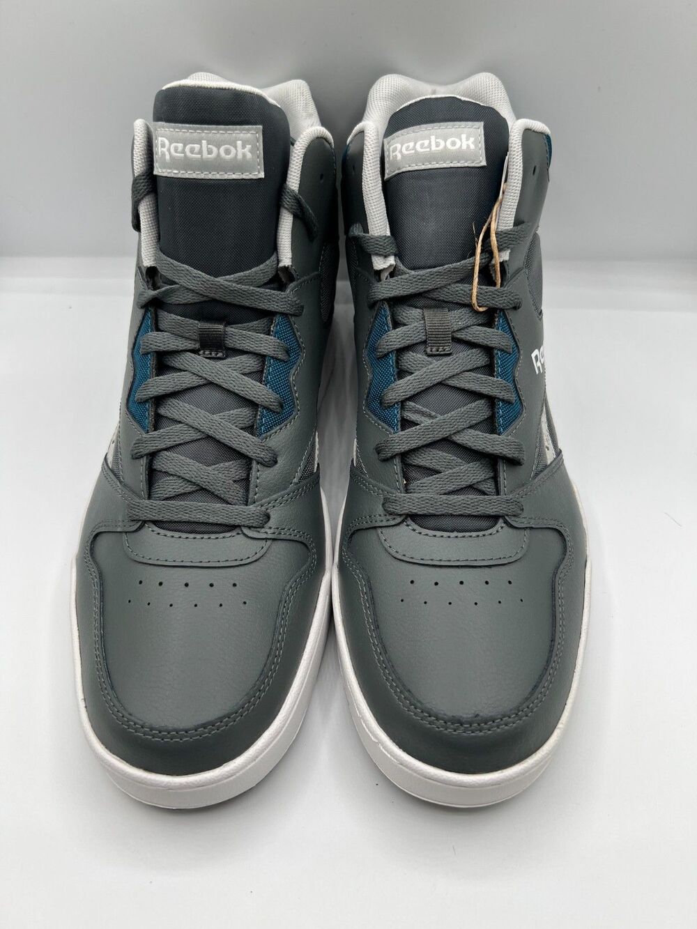Reebok Royal BB4500 HI2 High Top Basketball Shoes Gray Blue unisex  Sizes 13